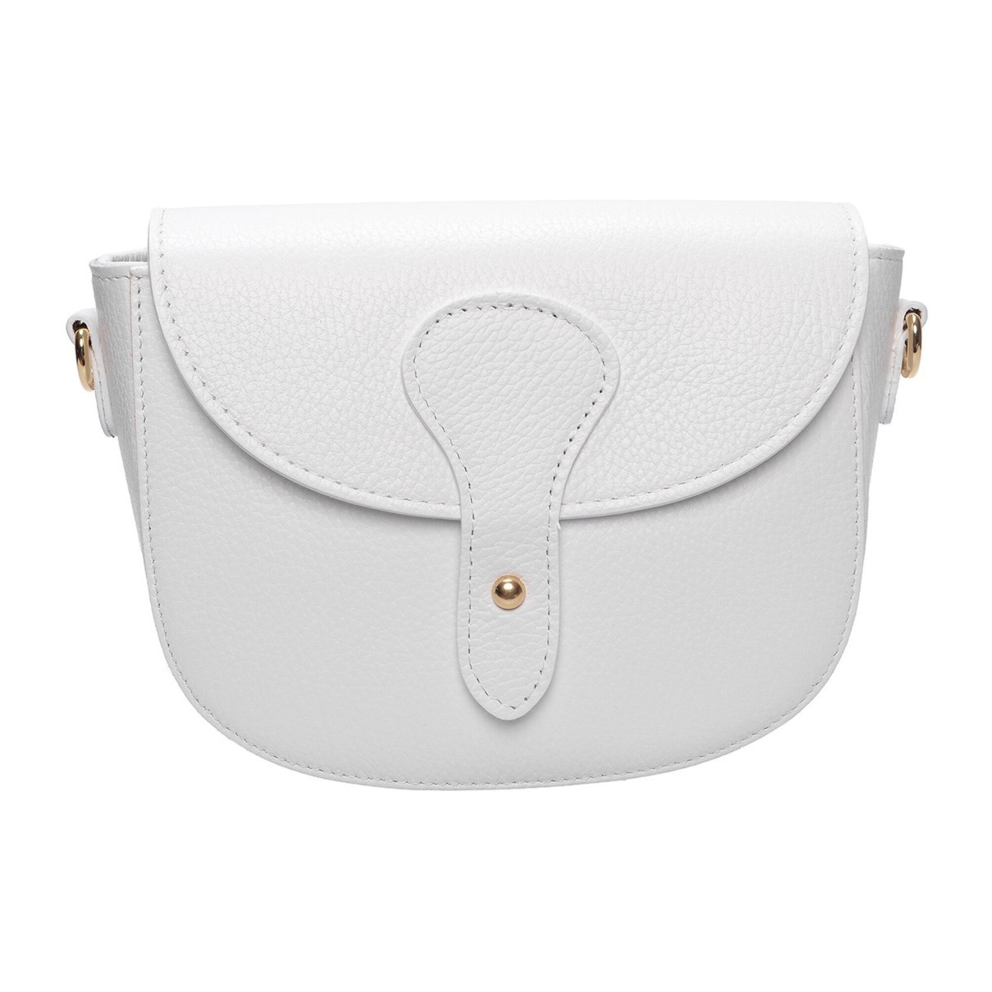 Borsa a tracolla Anna Luchini Bianco