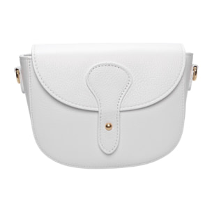 Borsa a tracolla Anna Luchini Bianco