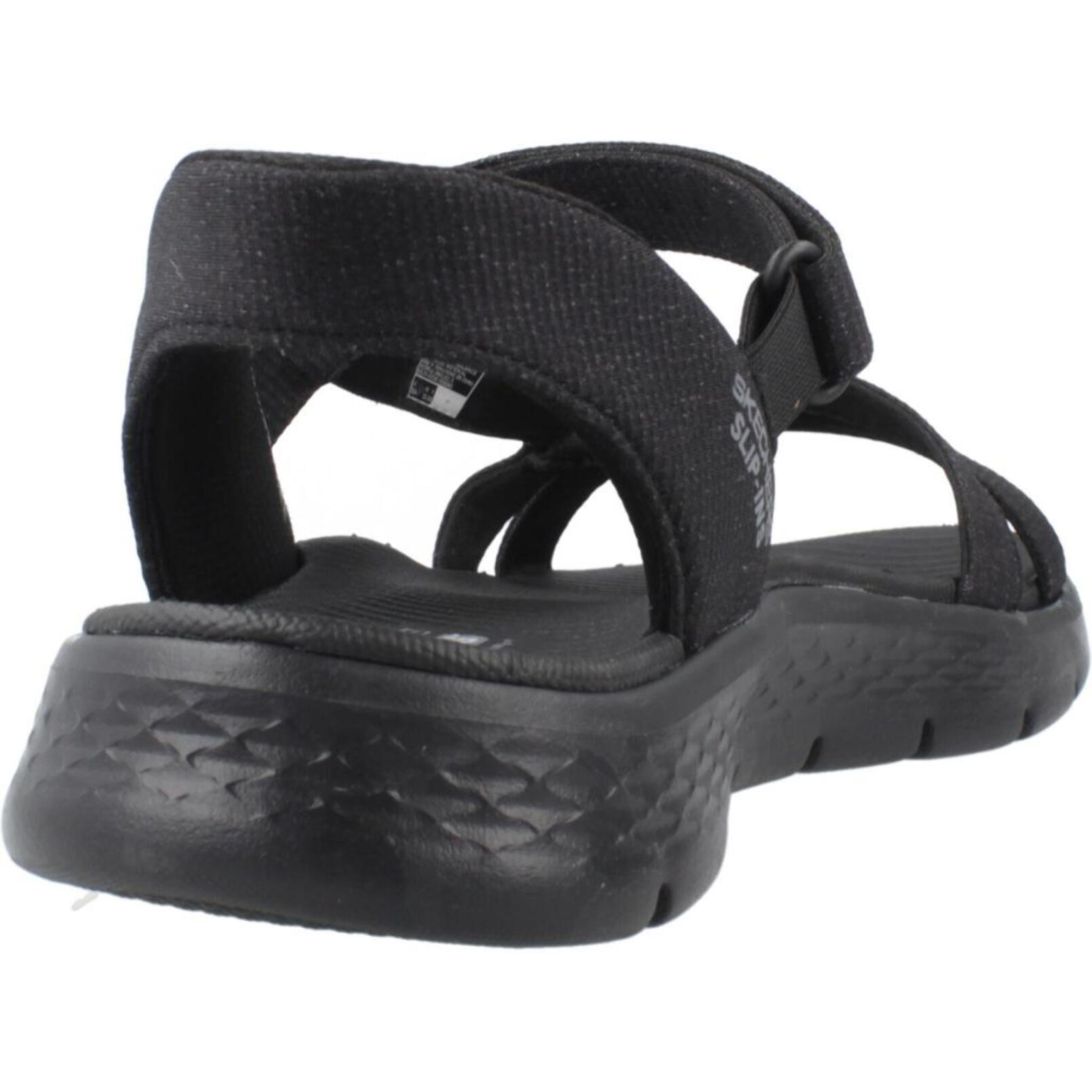 Sandalias Mujer Slip-ins  Go Walk Flex Negro