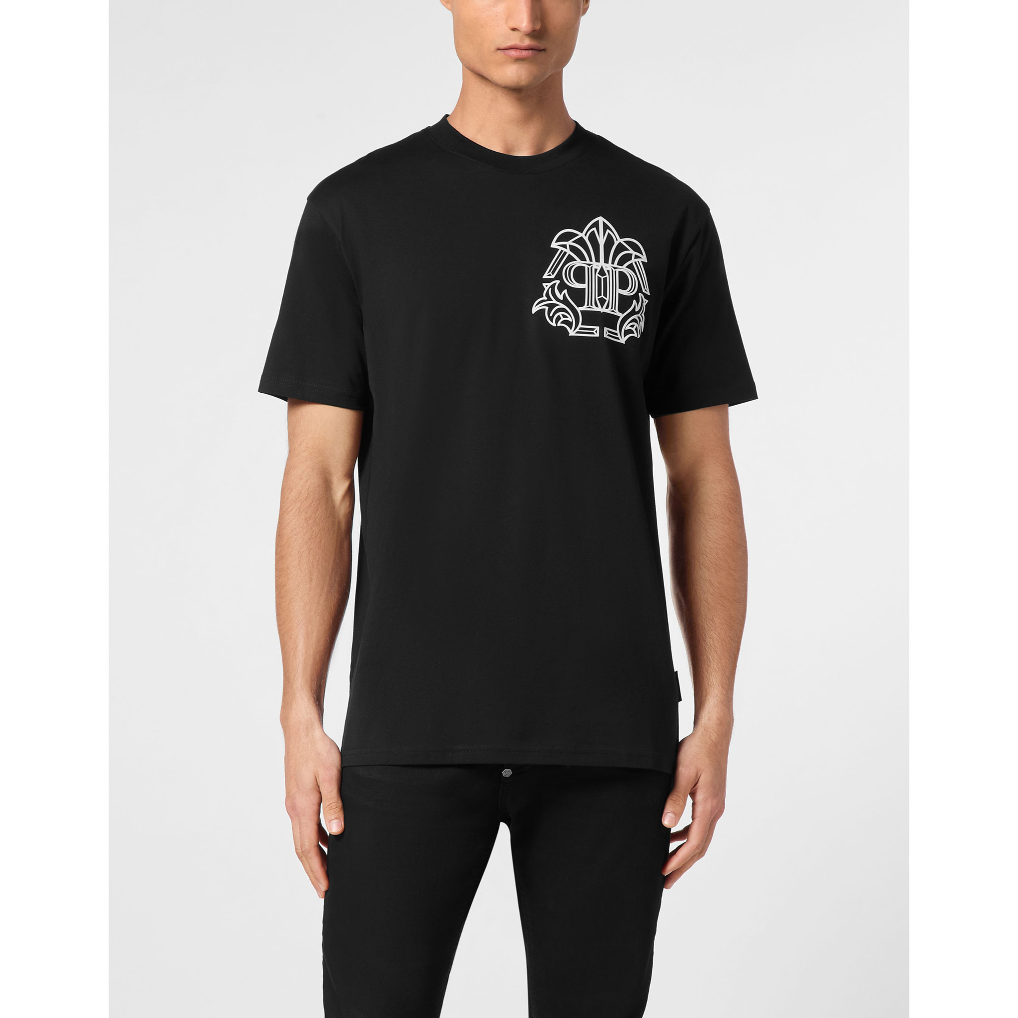 PHILIPP PLEIN Camiseta Cuello Redondo SKULL&BONES