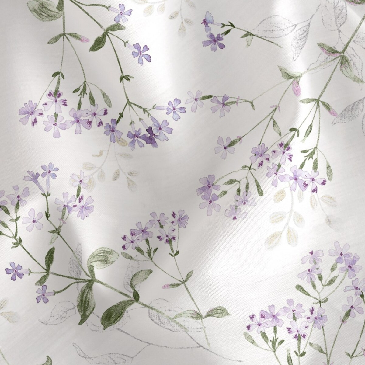 Funda de Almohada Lavender Blanco
