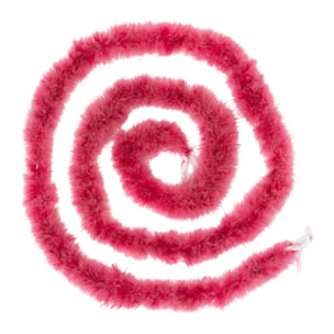 Plume boa fin rose 2m 12g