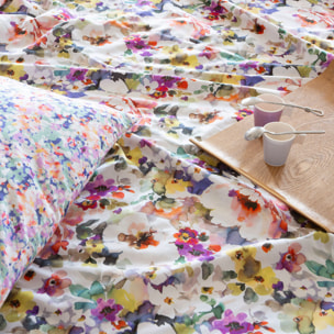 2 Fundas de almohada 100% algodón POESIE A - 65x65 cm