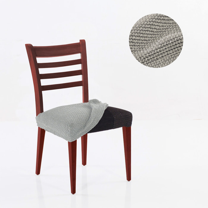 Funda Super Elástica para ASIENTO de SILLA pack2 unidades modelo HELENA