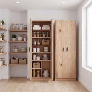 Armario de 2 puertas en alpine oak 60x180 cm Multi Useful Alpine Oak