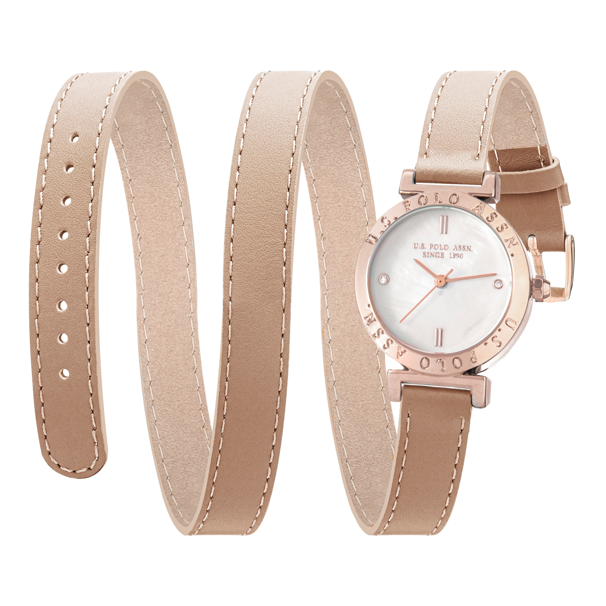 Orologio U.S. Polo Assn. In pelle
