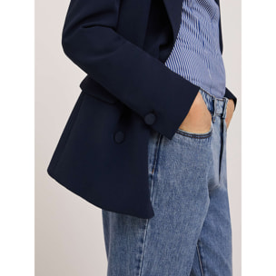 Motivi - Blazer doppiopetto over - Blu