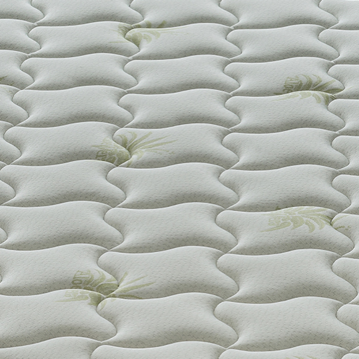 Materasso 100x200 in Memory Foam - 5 cm memory foam - Alto 25 cm - 9 Zone di Comfort - Rivestimento Aloe Vera