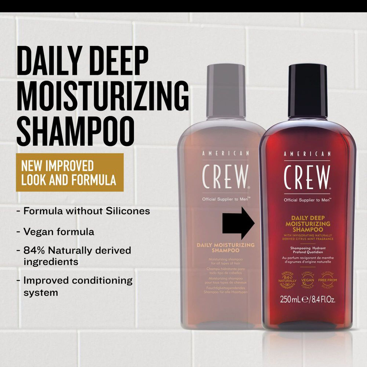 Daily Deep Moisturizing - Shampooing Quotidien Hydratant 250 ml