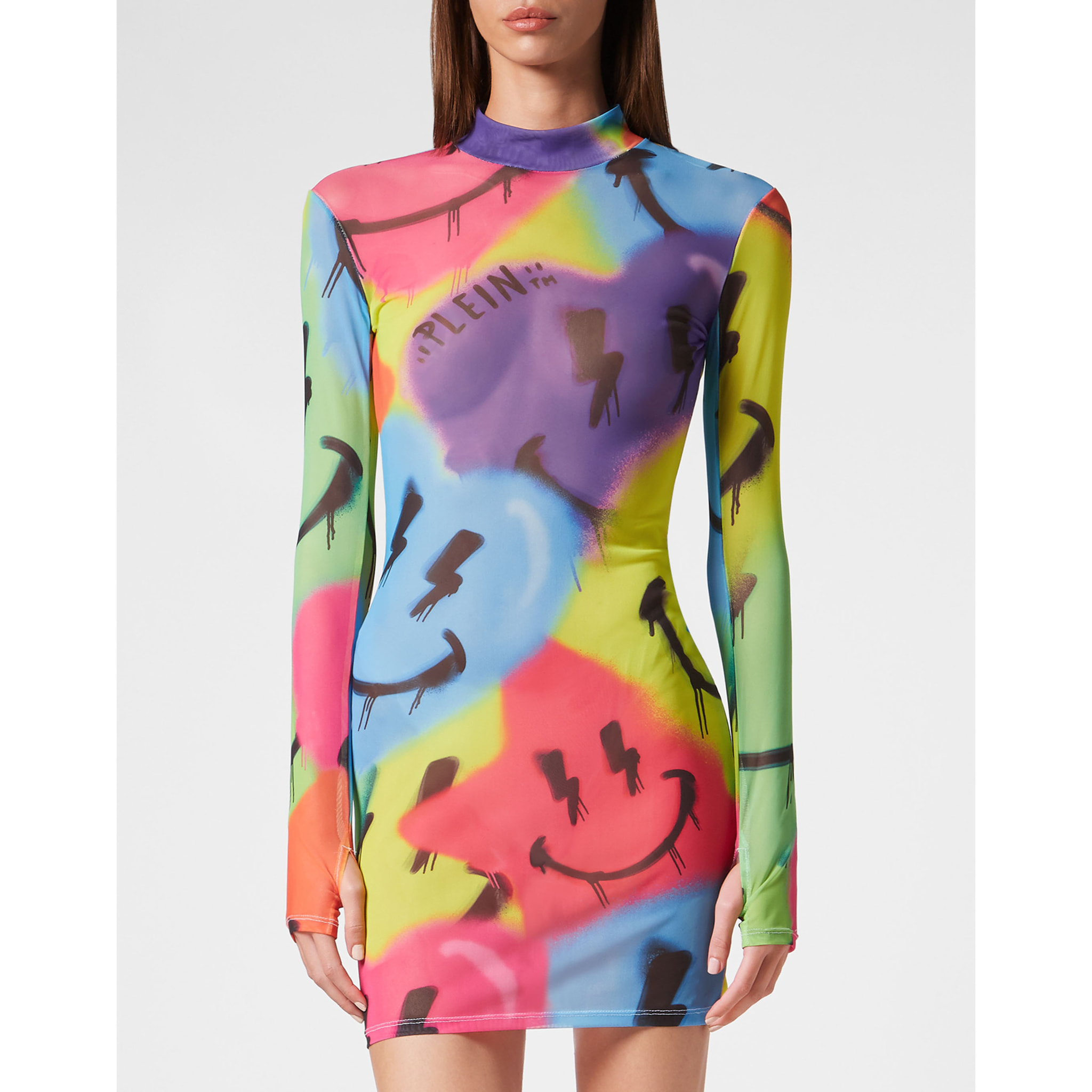 PHILIPP PLEIN Vestido corto SMILE