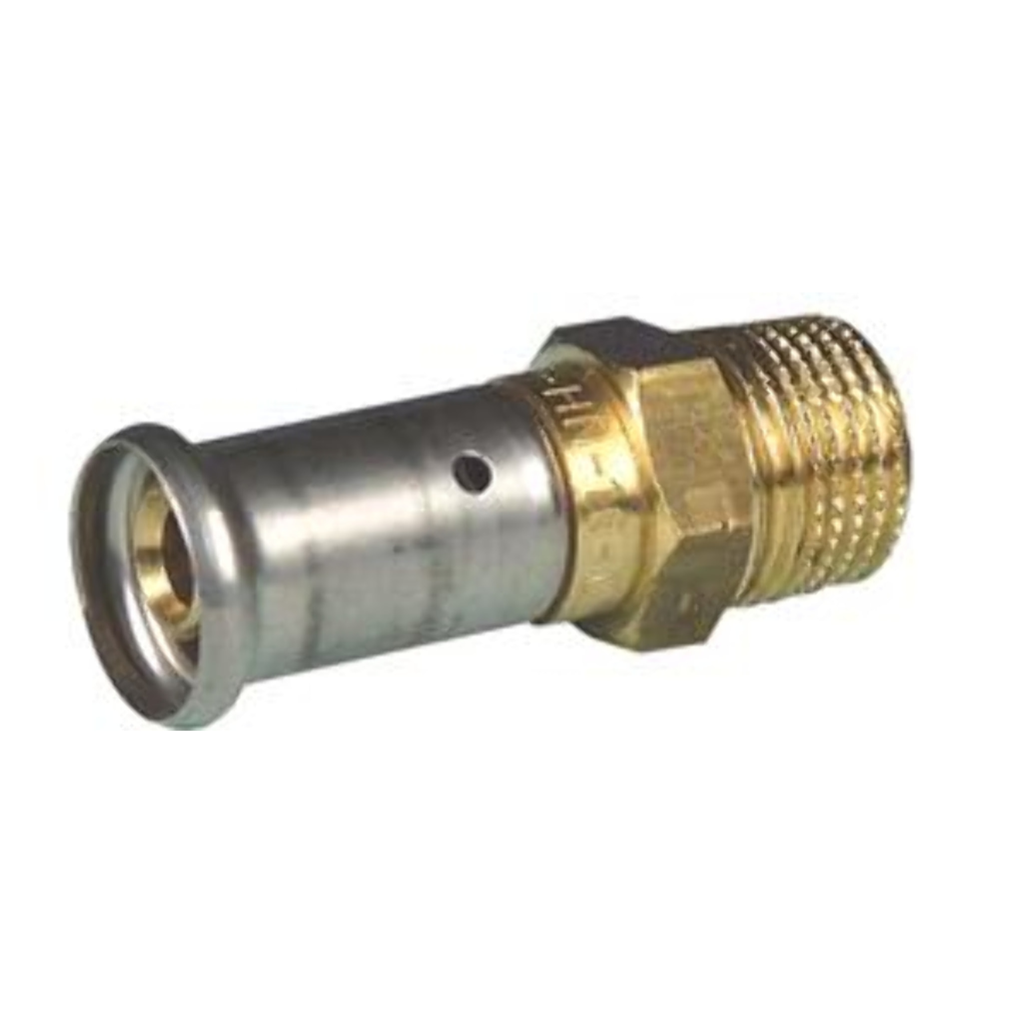 Raccord multicouche laiton à sertir HENCO Droit mâle - Ø 16 mm x 3/8' - 17P-1603