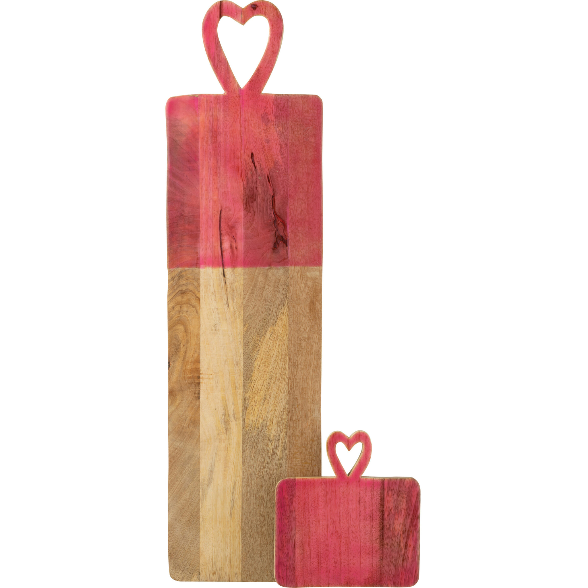 J-Line planche à découper Long - bois - rose