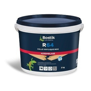 Bidon de colle R64 BOSTIK pour menuiseries extérieures - 5kg - 30604658