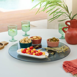 Plateau tournant en verre trempé D45 cm