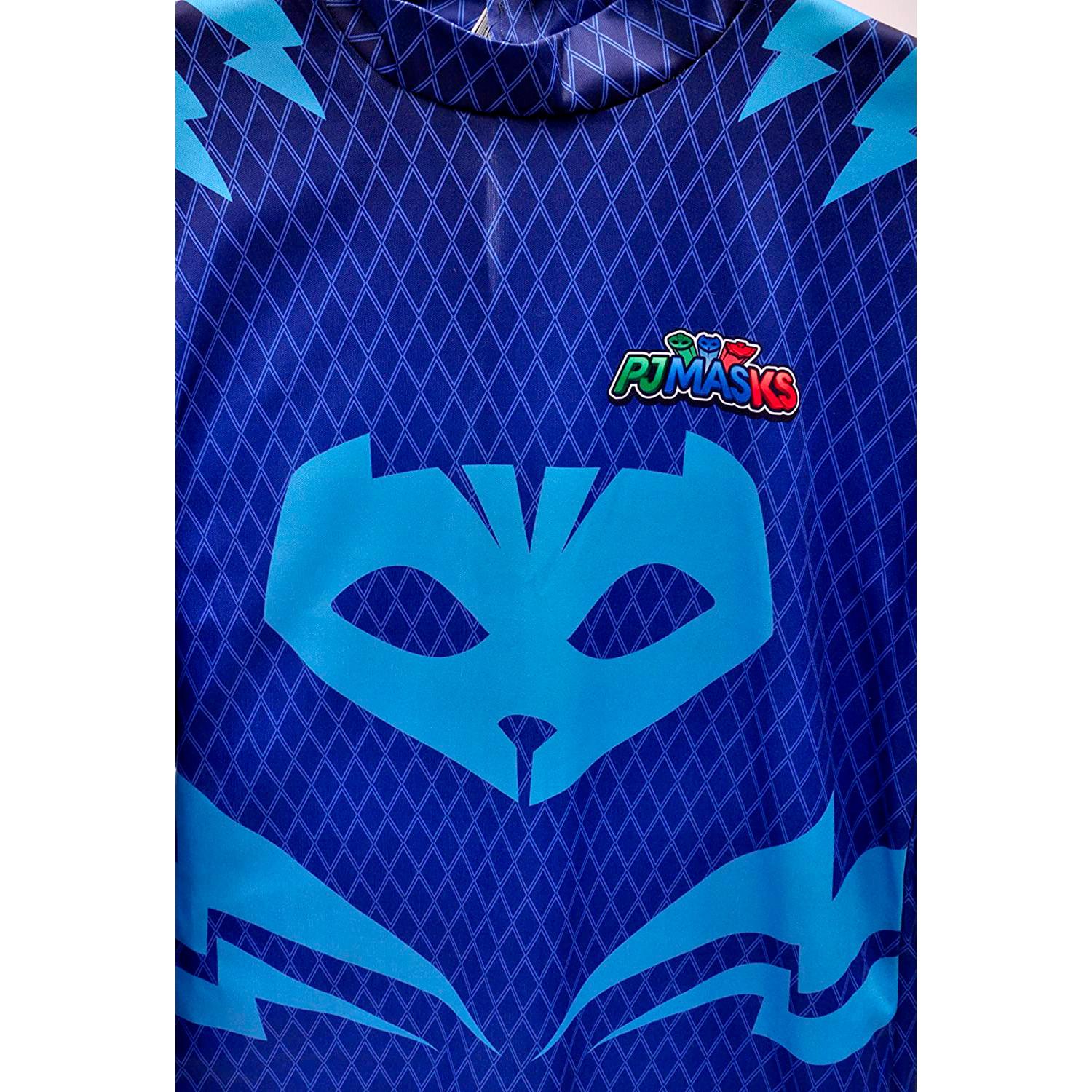 Gattoboy Catboy Costume e Maschera Carnevale Travestimento PJ Masks Blu Bambino