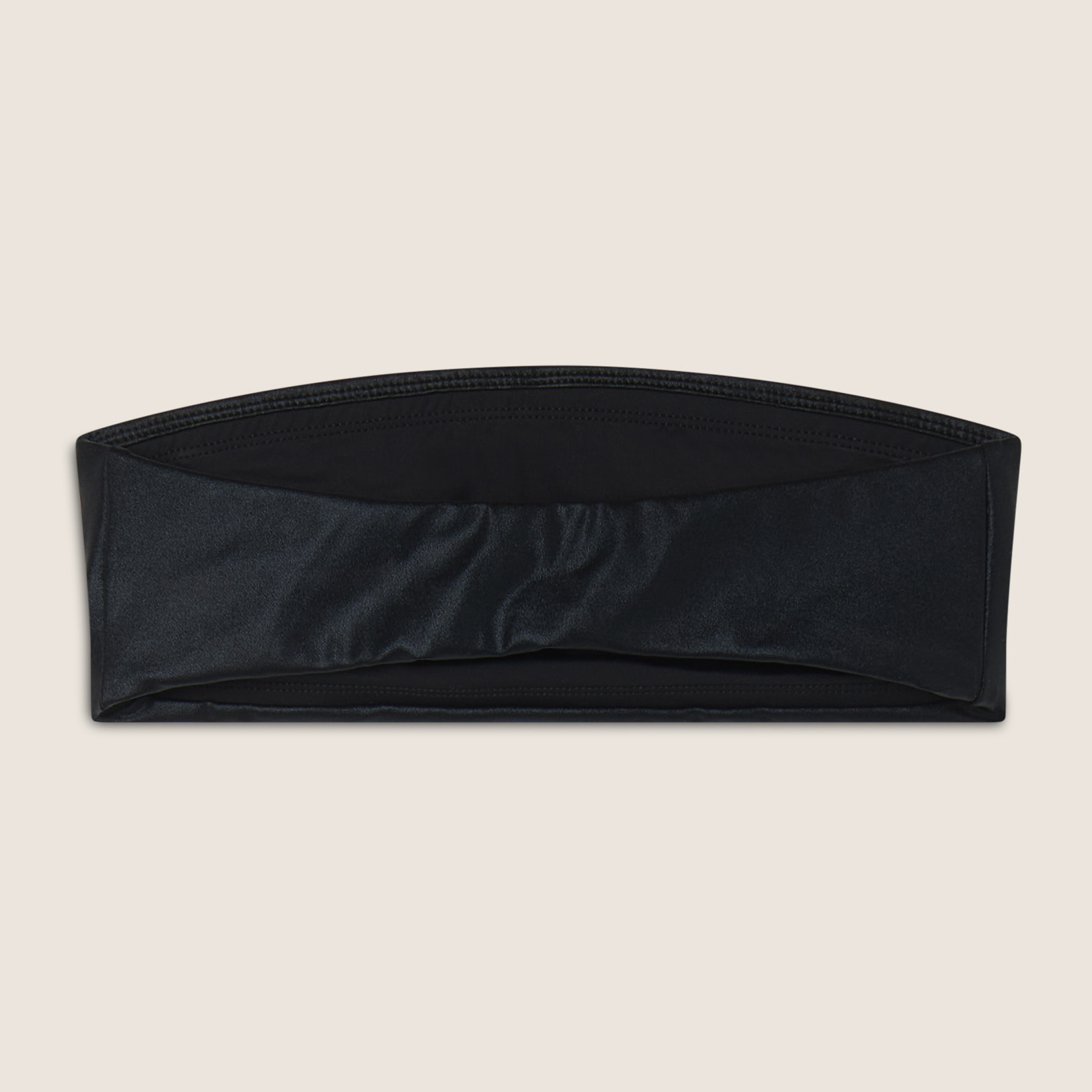 Top a fascia coated effetto brillante