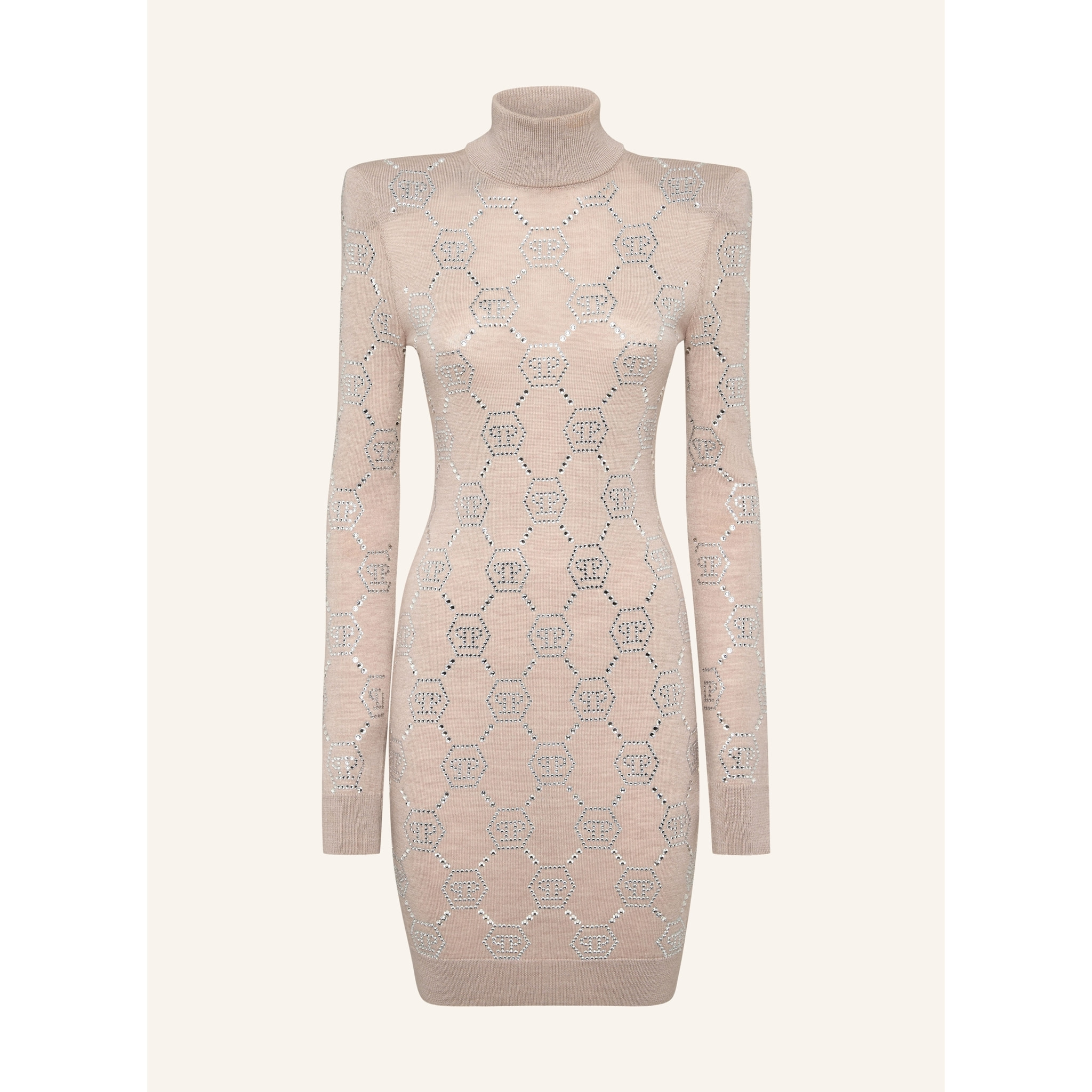 PHILIPP PLEIN Vestido de punto MONOGRAM