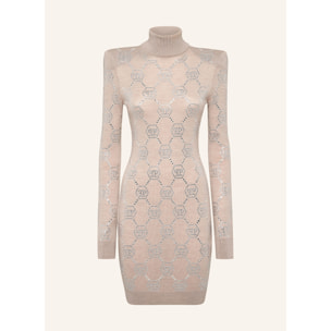 PHILIPP PLEIN Vestido de punto MONOGRAM