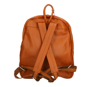 Chicca Borse Borsa Zaino Cuoio