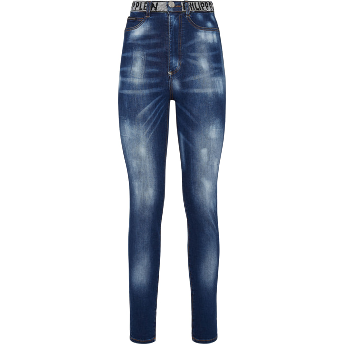 PHILIPP PLEIN Super High Waist Jegging