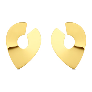 Pendientes Shanan acabado oro amarillo 18k