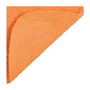 Tapis de bain Coton CAROLINA Orange Spirella