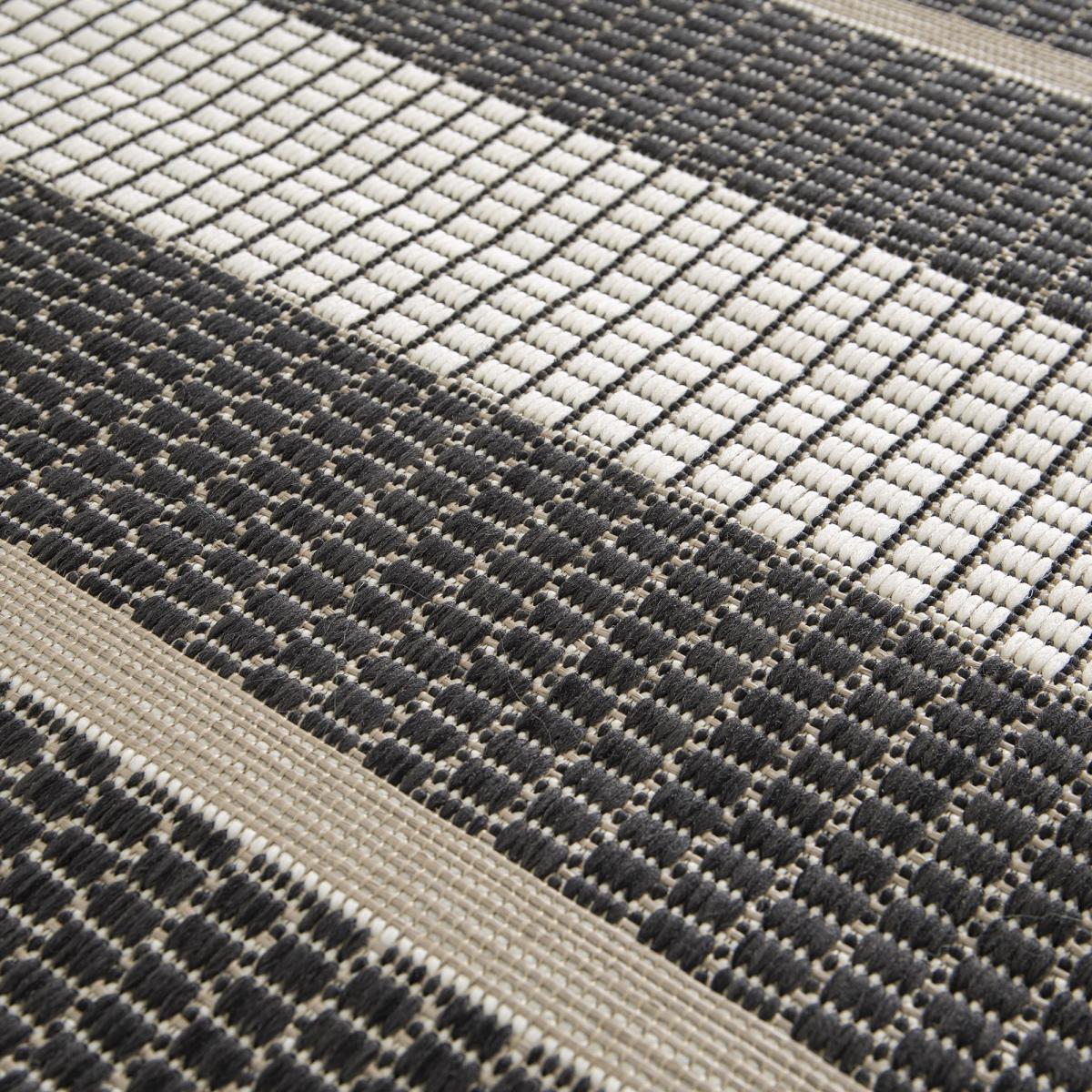 Tapis extérieur tissé kilim rectangle SIBE