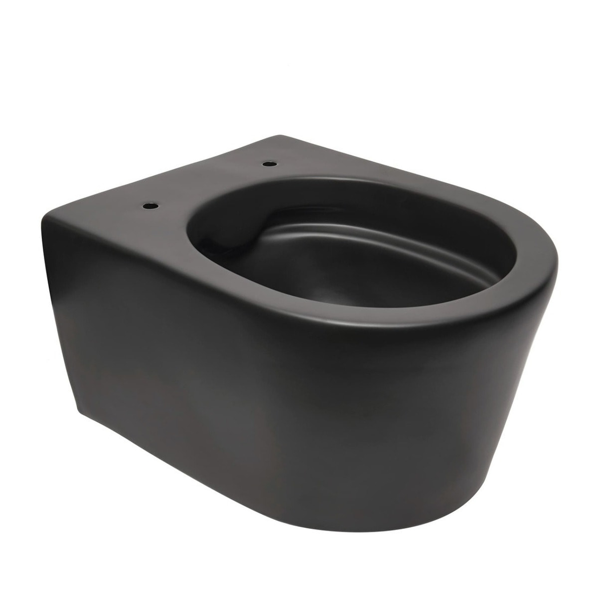 Pack WC Bâti-support Rapid SL + WC SAT sans bride noir mat + Abattant softclose + Plaque noire mat