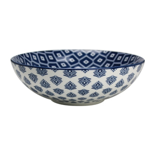 Lot de 6 assiettes creuses, MAJORELLE