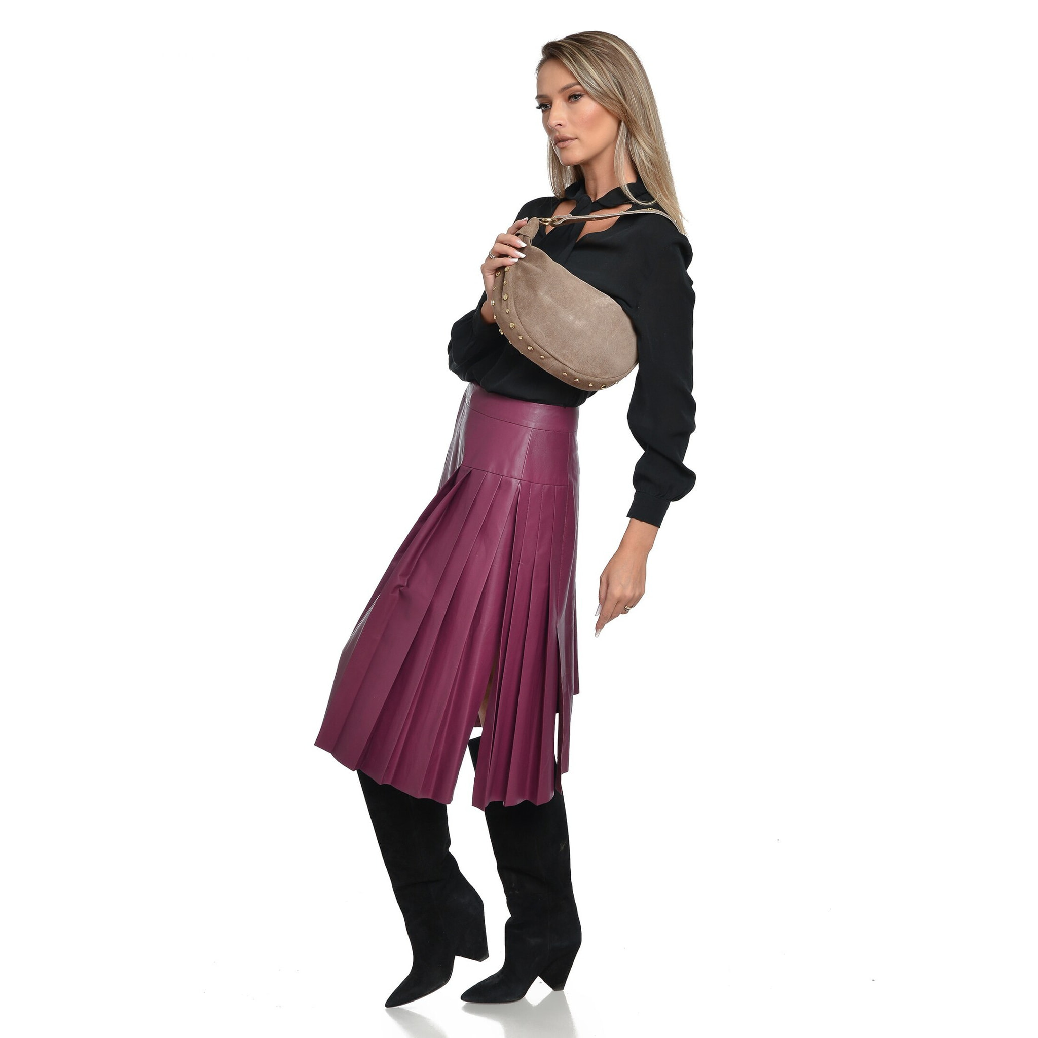 Borsa a tracolla Roberta M Beige