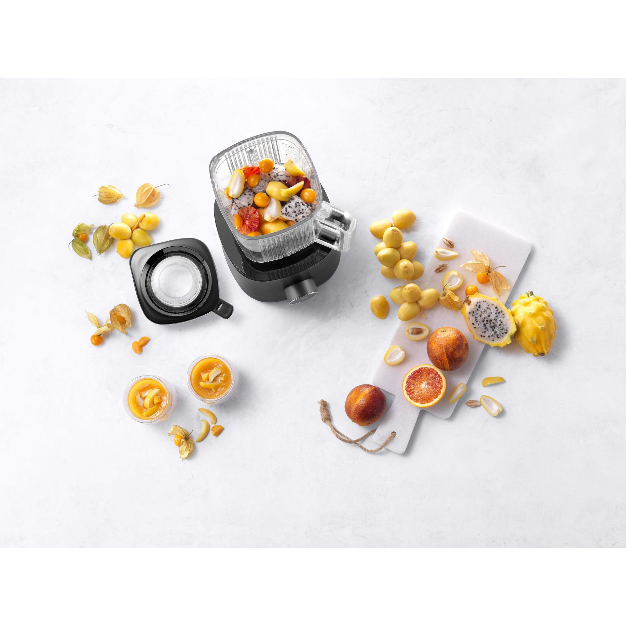 ZWILLING Blender Universel, 5 Programmes, 1,4 Litres, 1200W, 220-240V, Moteur DC, Prise UE, Noir, série Enfinigy