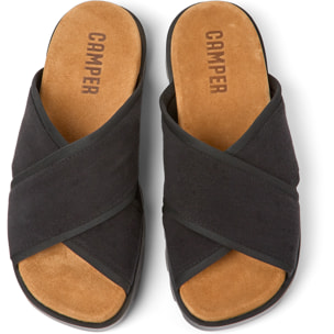 Sandali - CAMPER Brutus - Nero - Tessile tecnico (Poliestere riciclato)