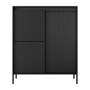 Tomasucci Armoire haute GHARBO NOIR