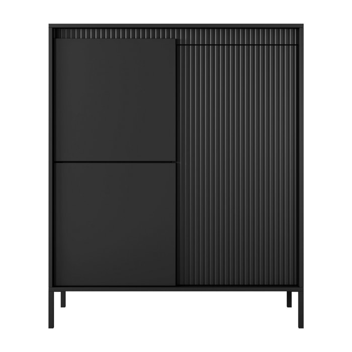 Tomasucci Armoire haute GHARBO NOIR
