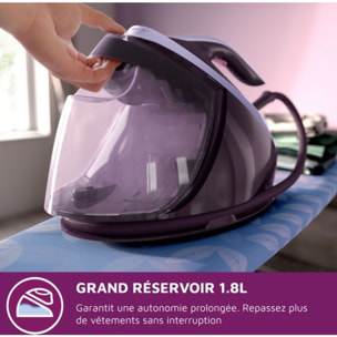 Centrale vapeur PHILIPS PSG7050/30 mauve 1,8L
