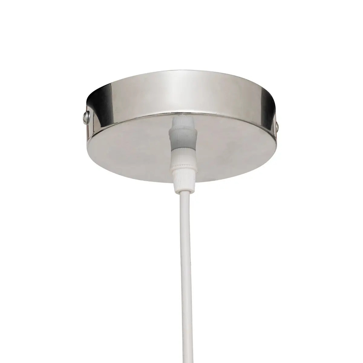 Suspension Omia argent H125cm