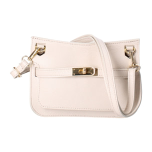 Borsa a tracolla da donna - Modello Katie - 100% vera pelle - 23.0 x 17.0 x 5.0 cm