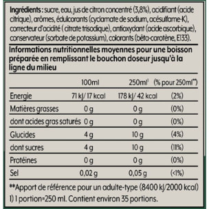 Concentré SODASTREAM MOJITO SANS ALCOOL 440ml