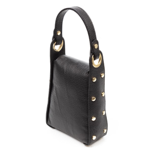 Alviano borsa a mano donna. Pelle autentica Dollaro.