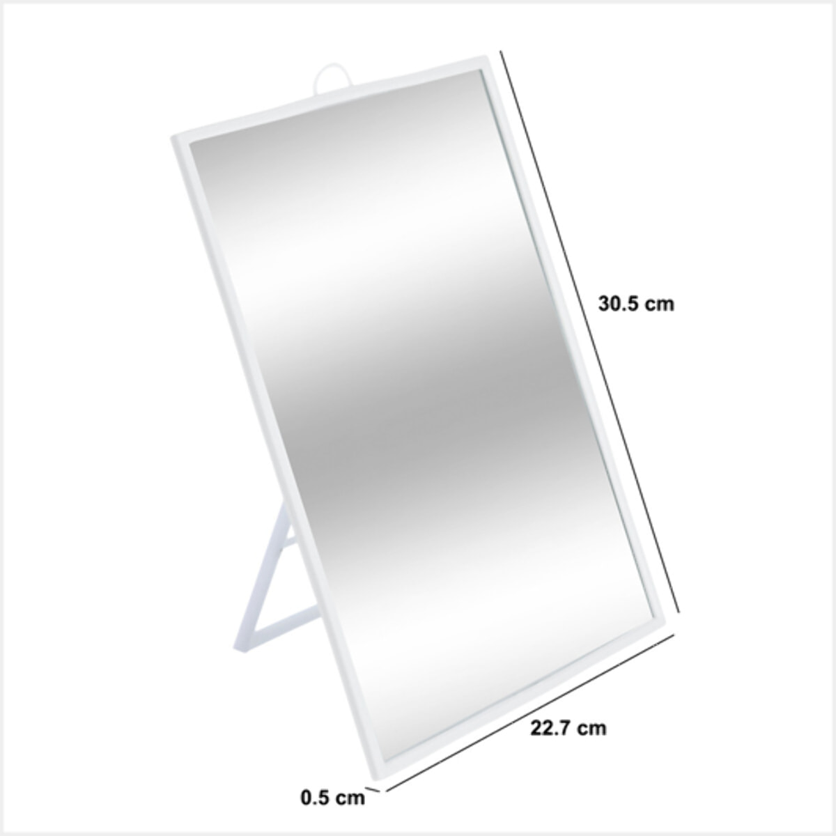 Miroir sur pied basique 20X30