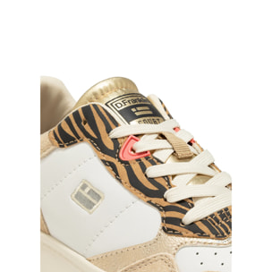 Zapatillas Deportivas Mujer Court Stich Beige / Multi