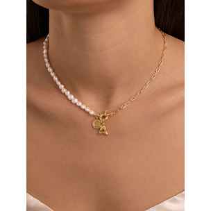Collana Chic Pearl in Acciaio