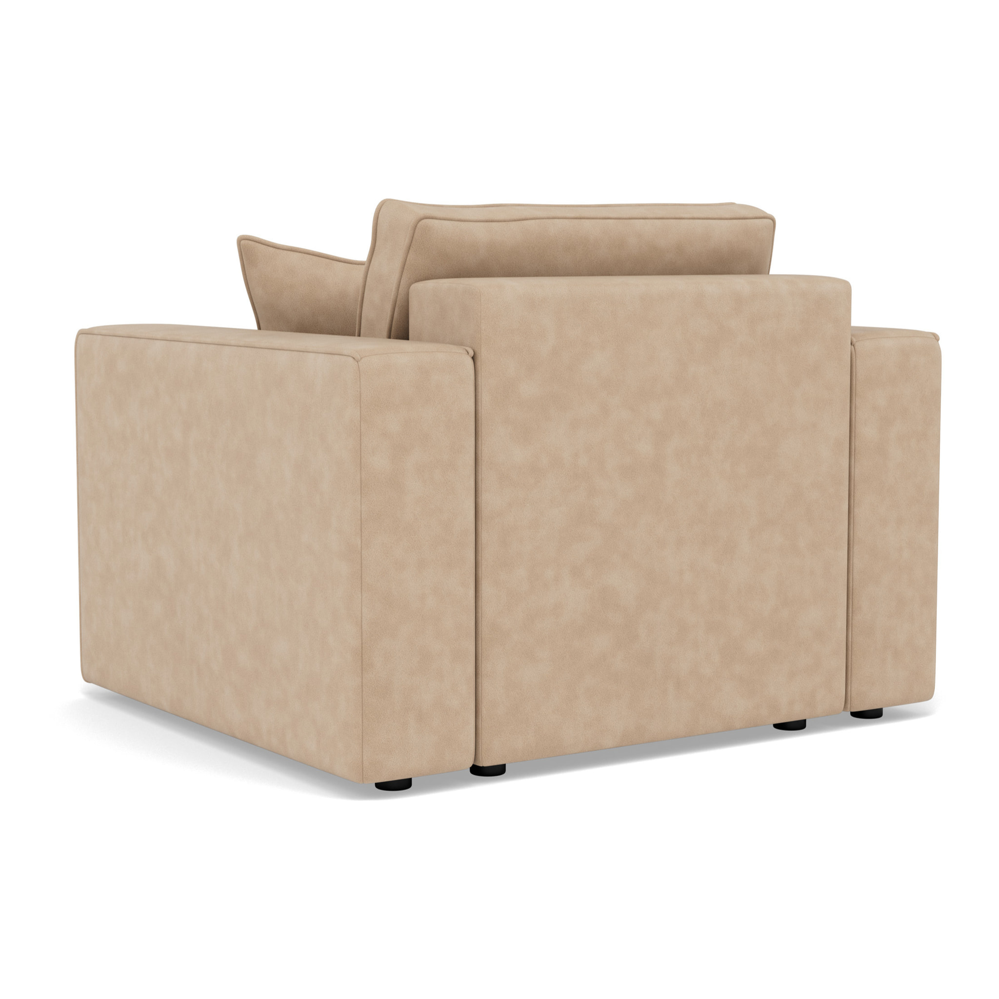 Topaze - fauteuil en simili - Beige