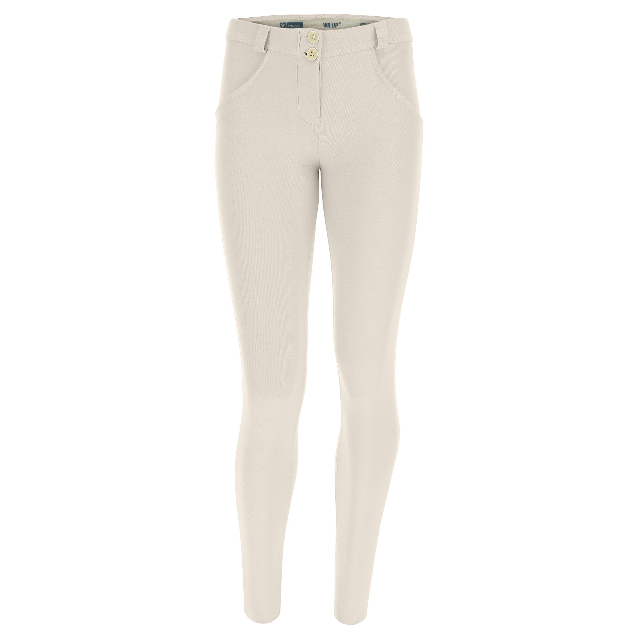 Pantaloni push up WR.UP® in jersey drill ecosostenibile