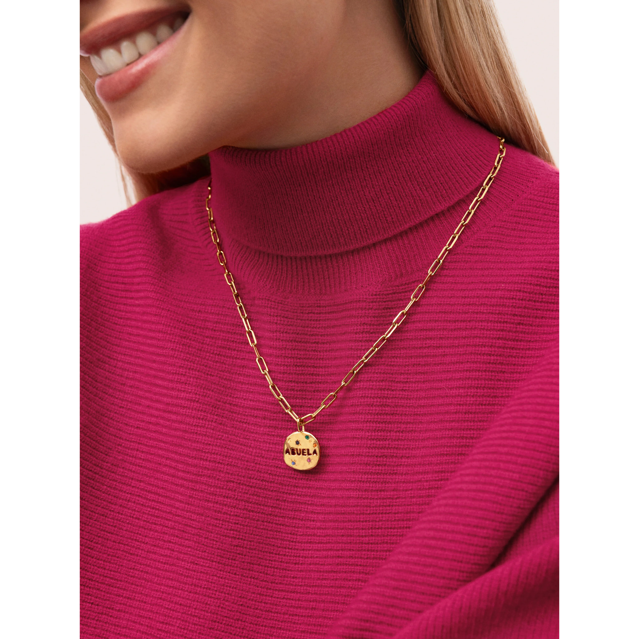 Charm Abuela Placcato Oro