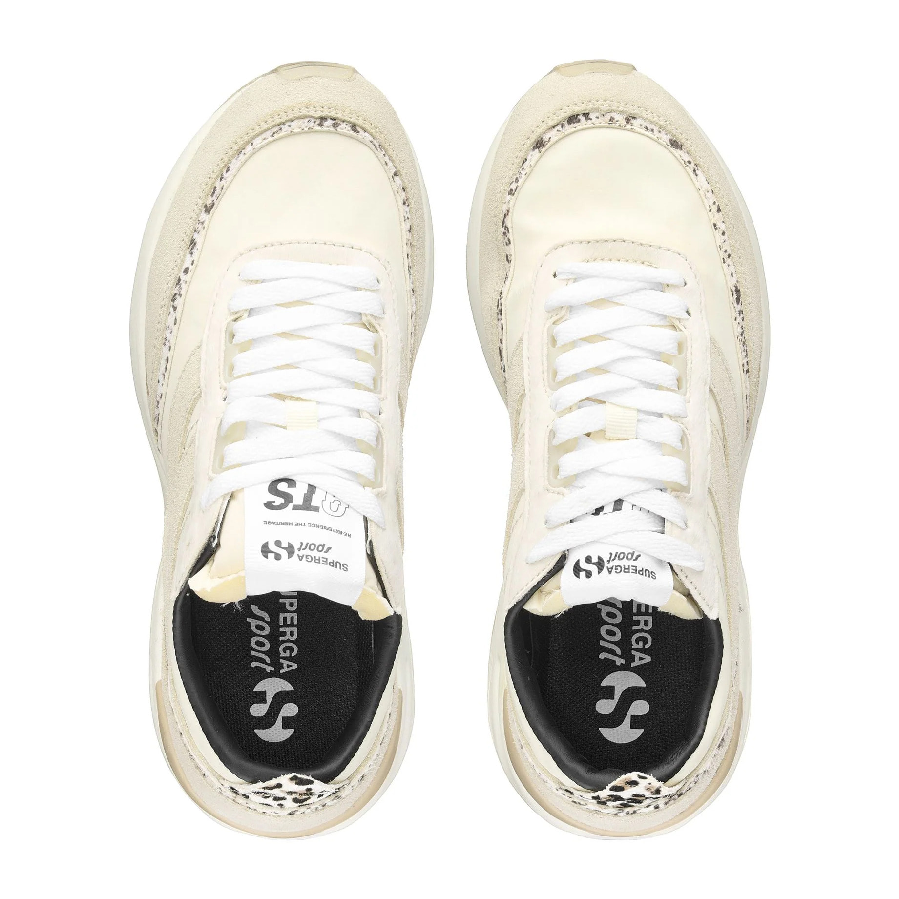 Zapatillas Superga Hombre/Mujer 4089 TRAINING 9TS SLIM CALFHAIR DETAILS