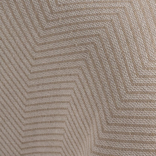 Jeté de lit PAINES - coton et polyester - beige