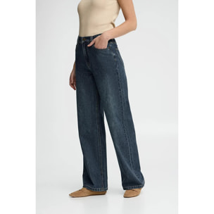 Jeans in denim blu medio dal fit amplio Polo Club