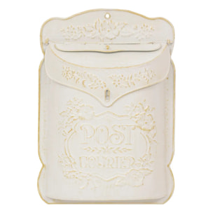Boite aux lettres "Tino" blanc chaud H40,5cm