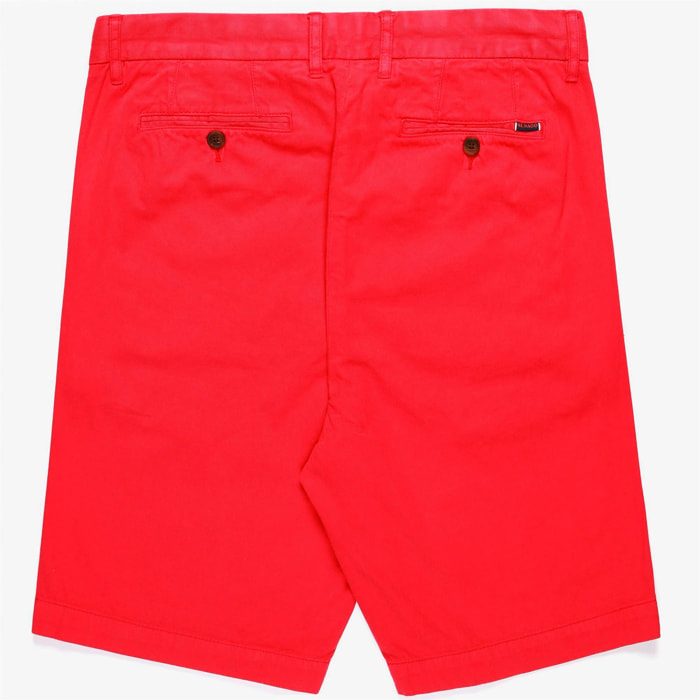 Pantaloni Corti Sebago Uomo Rosso Nobleboro